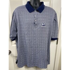 Polo Golf Ralph Lauren Men's XXL‎ Polo Shirt Plaid Golfing Pebble Beach
